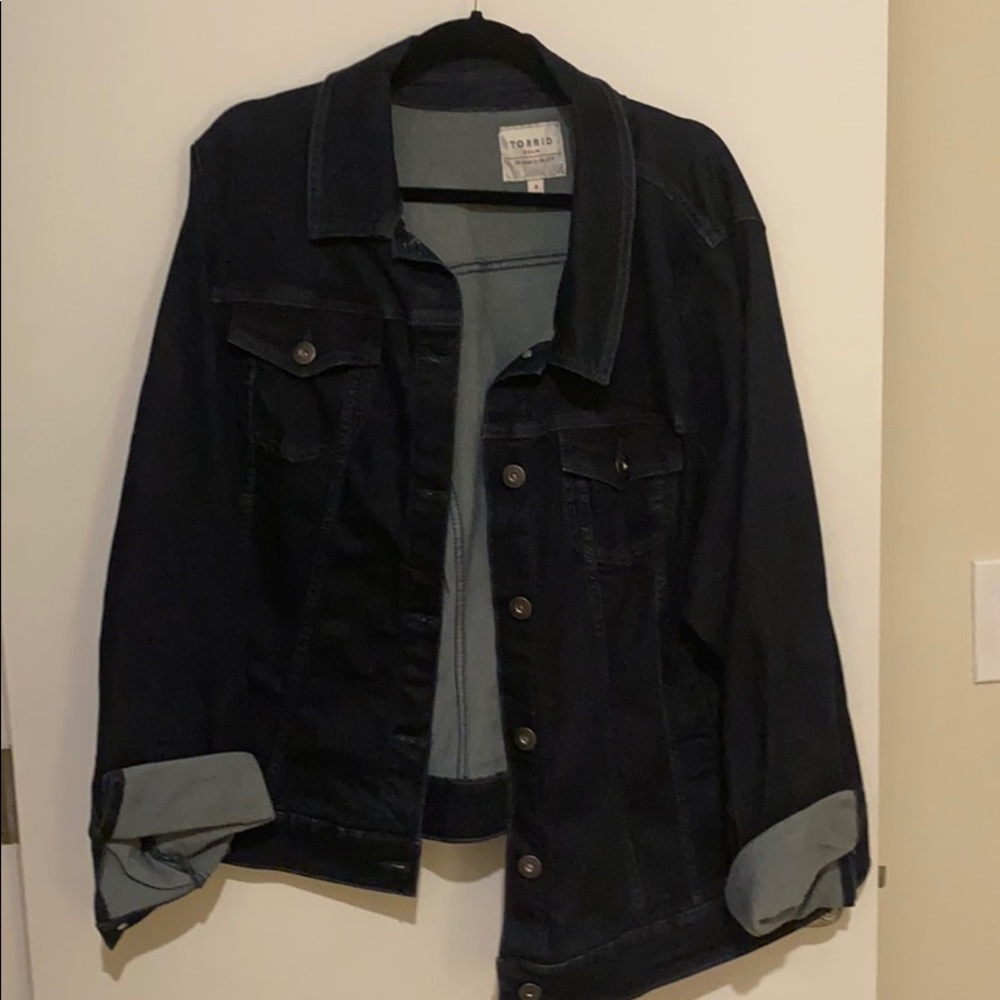 Torrid Denim Jacket size 4